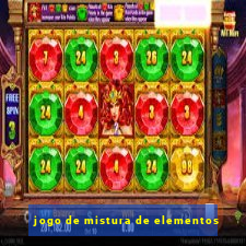 jogo de mistura de elementos